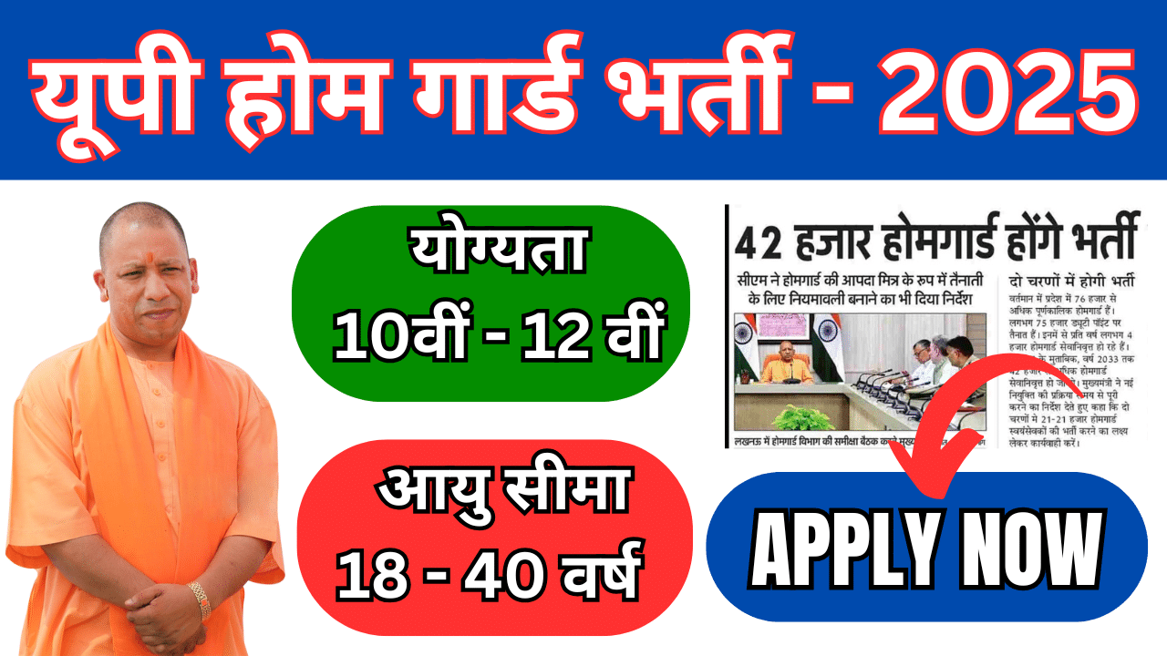 UP Home Guard Bharti 2025