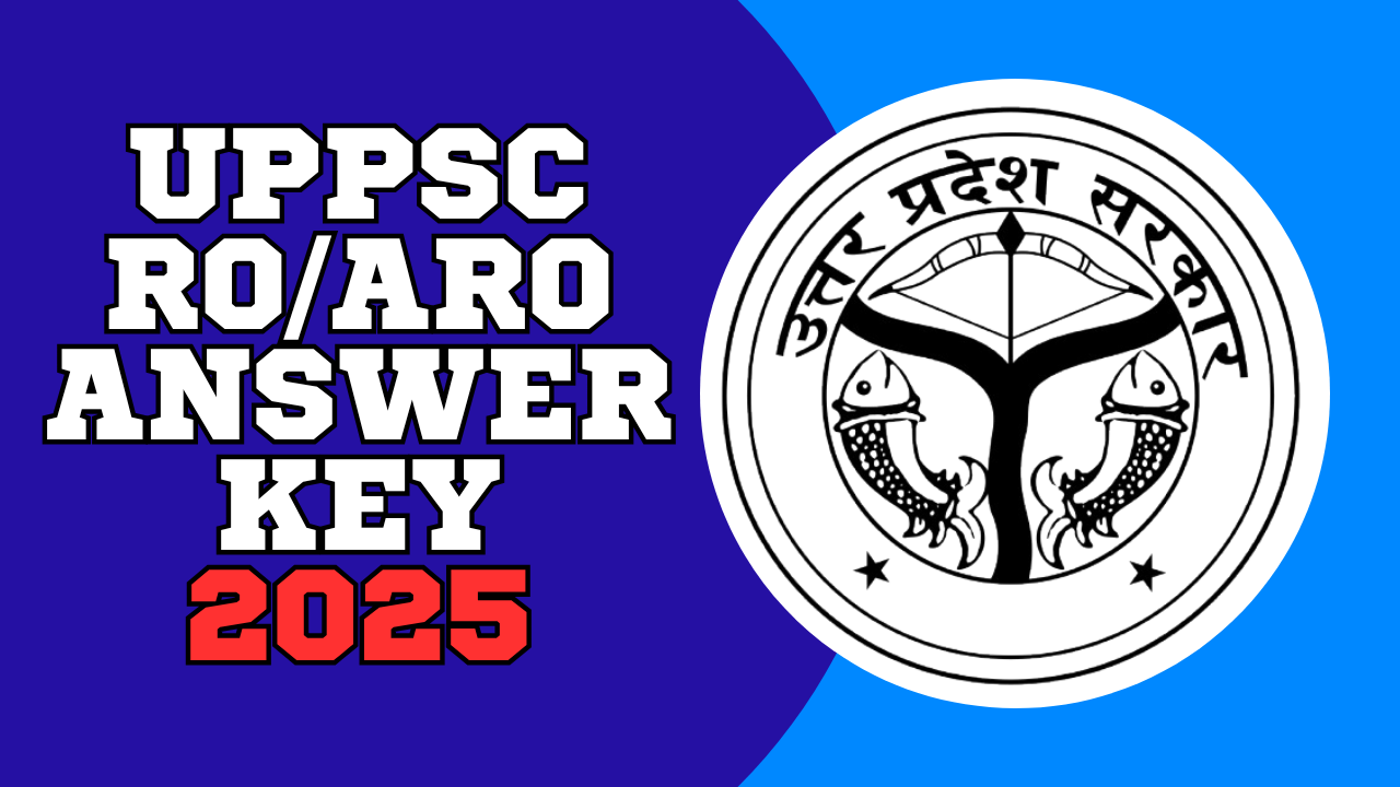 UPPSC RO/ARO Answer Key 2025