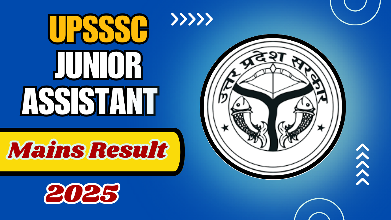 UPSSSC JA Result 2025 Out