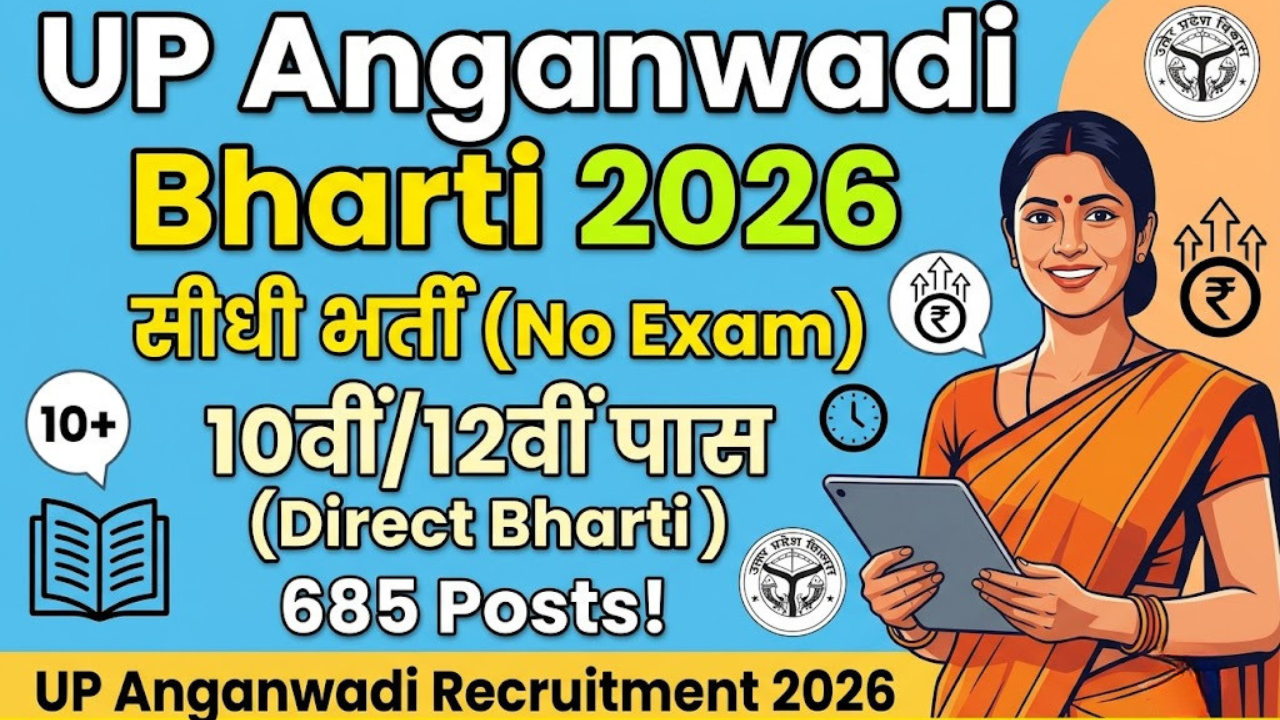 UP Anganwadi Bharti 2026